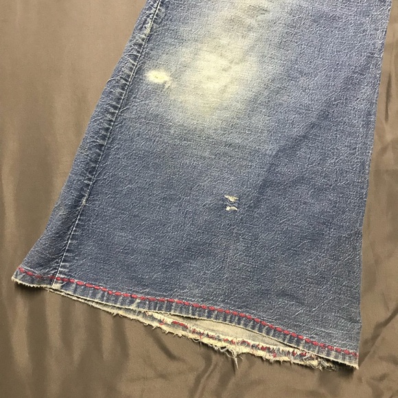Vintage 1970’s Denim Bellbottoms - Picture 3 of 7